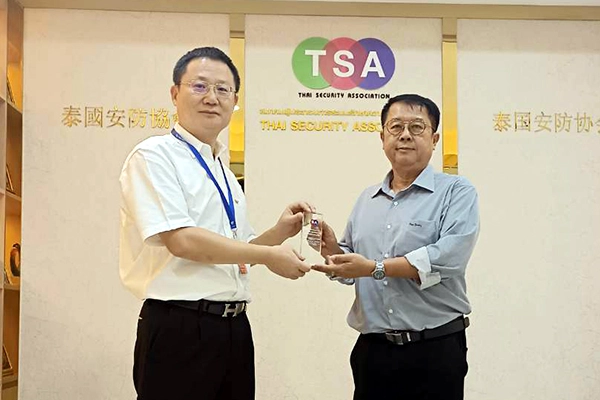 TSA สำนักงานใหญ่ กรุงเทพฯ ความร่วมมือและความสัมพันธ์ร่วมกัน ระหว่างคุณทวีชัย หยาง